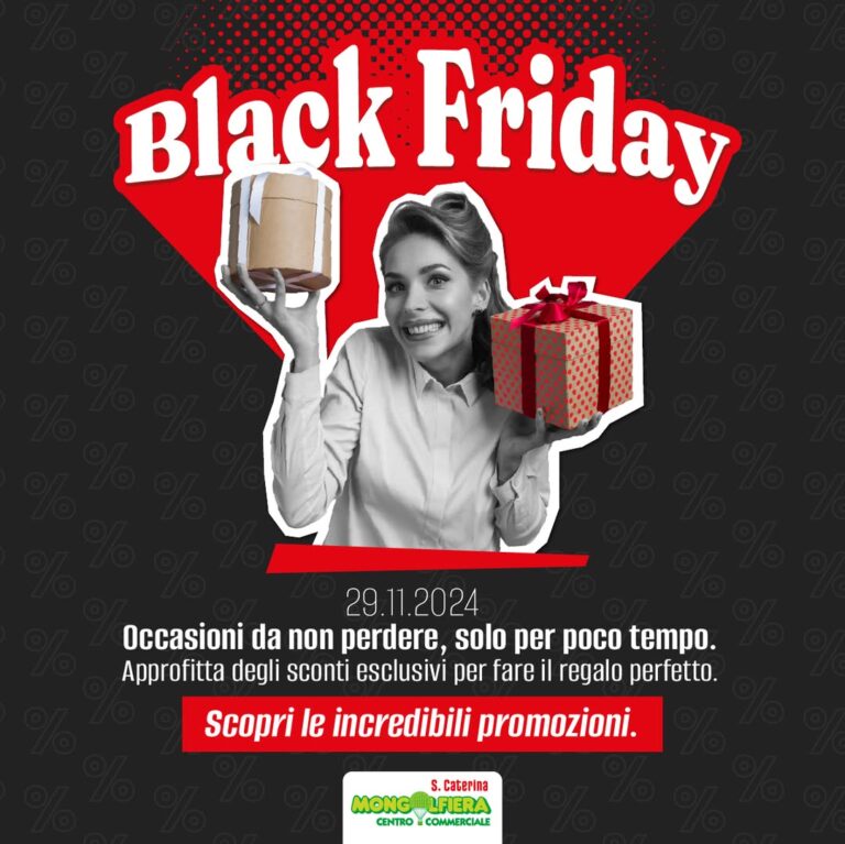 Il Black Friday è iniziato!