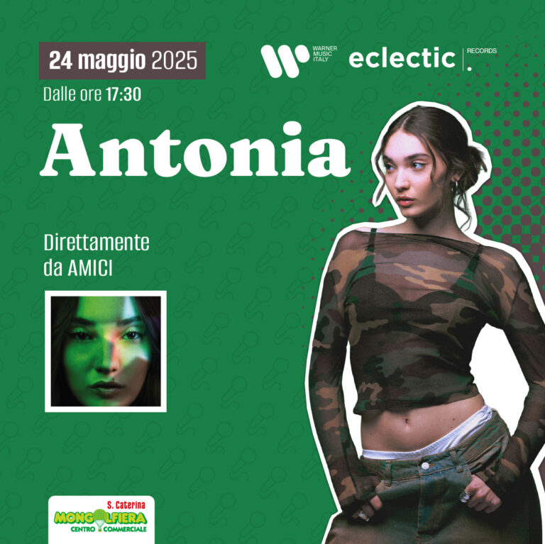 Firmacopie Antonia direttamente da Amici