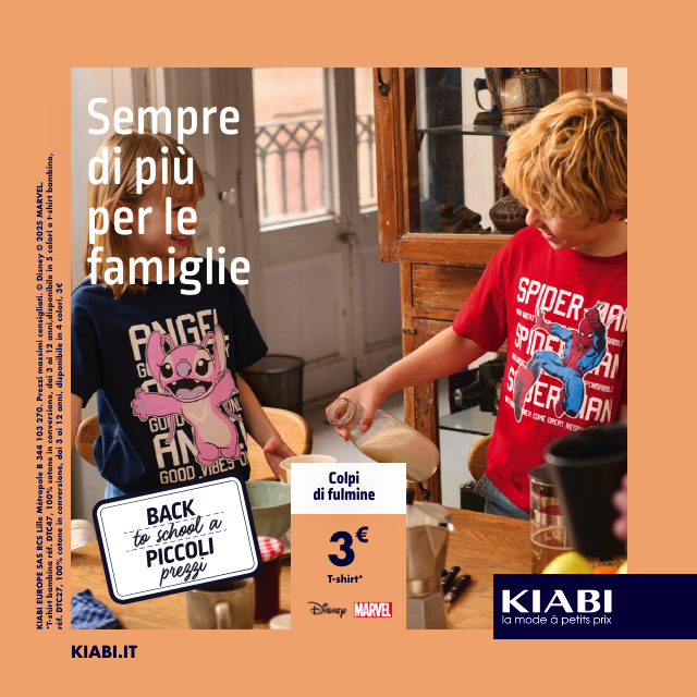 BACK TO SCHOOL KIABI: Disney e Marvel