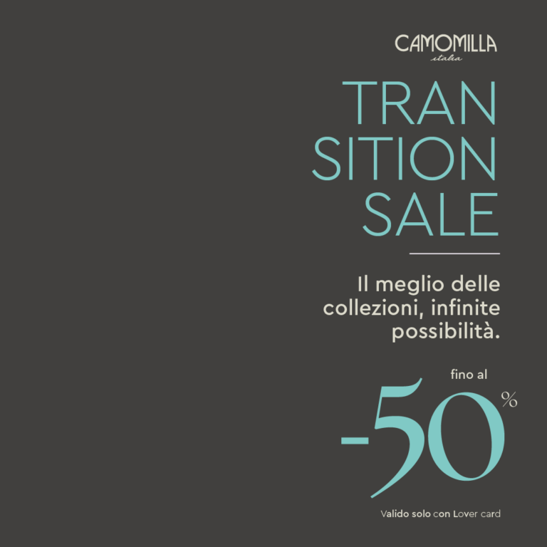 Transition Sale Camomilla Italia