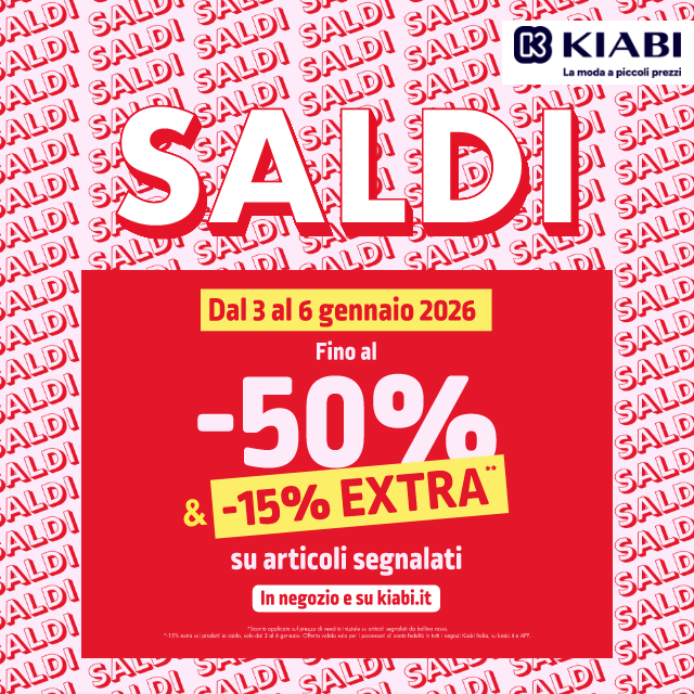 KIABI SALDI INVERNALI