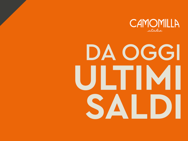 ULTIMI SALDI
