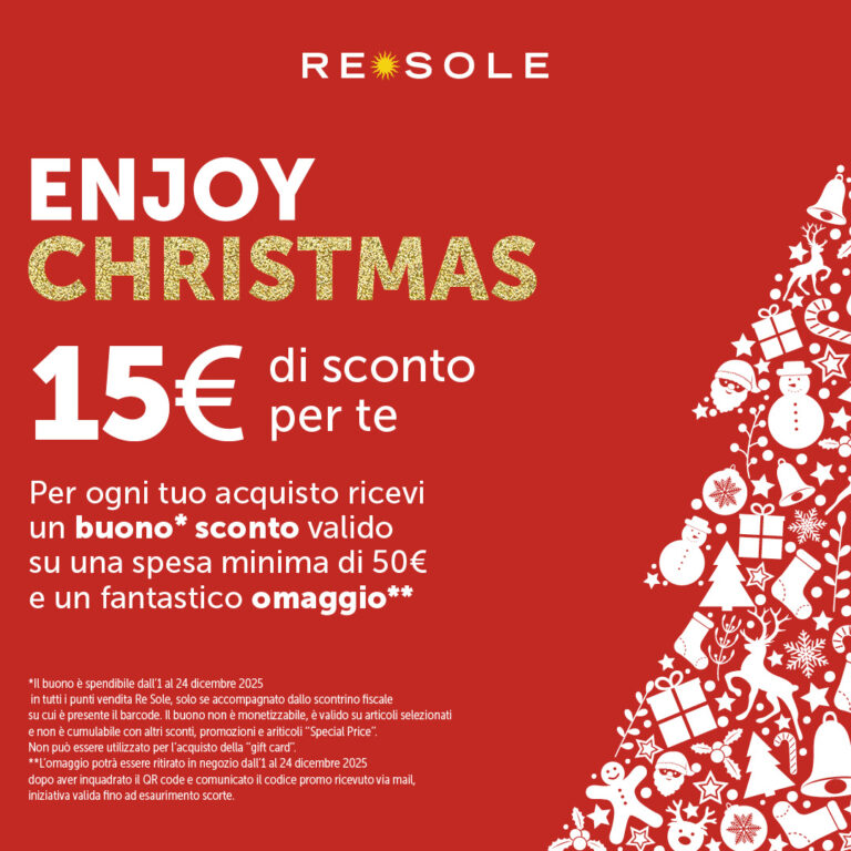 Re Sole Buono Enjoy Christmas + omaggio in negozio