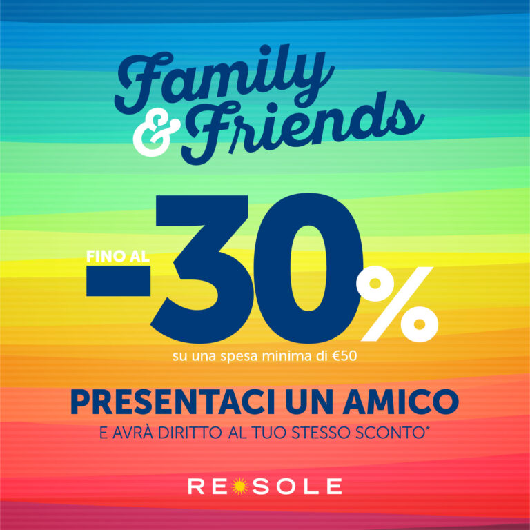 SAVE THE DATE Re Sole FAMILY&FRIENDS