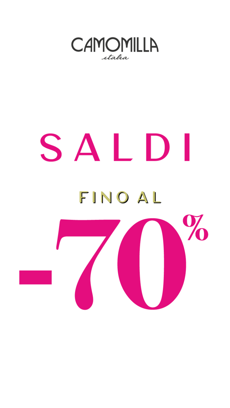 SALDI Camomilla Italia