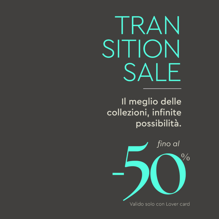 TRANSITION SALE FINO AL -50%