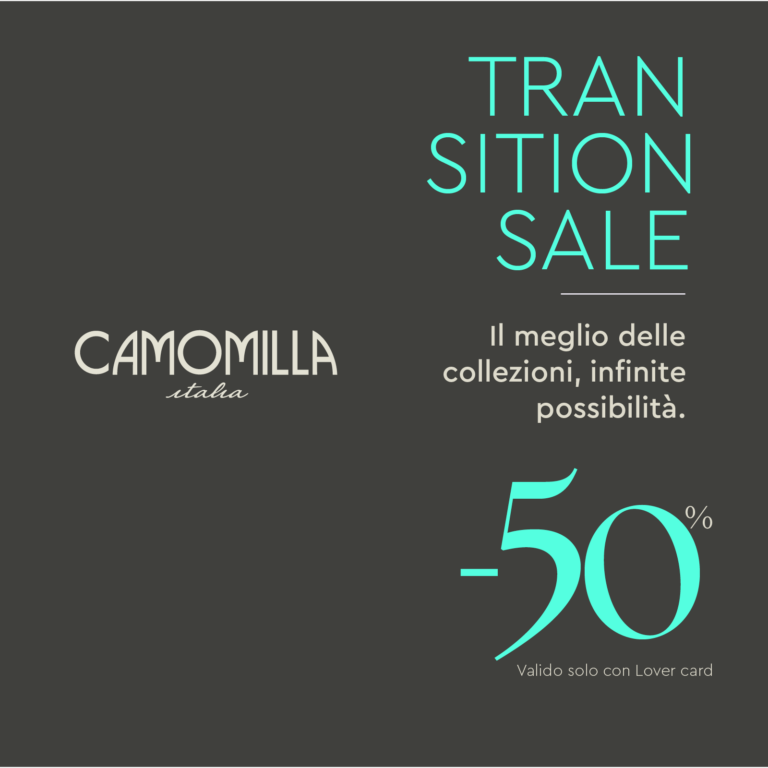 PROROGA TRANSITION SALE FINO AL -50%